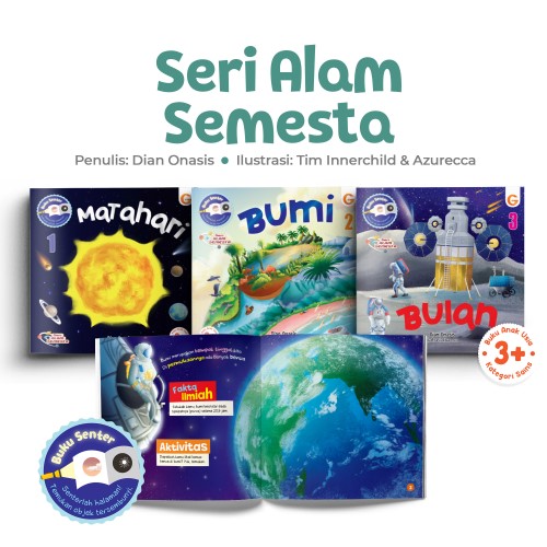 Buku 1 Set Seri Alam Semesta - Gema Insani 100% Original